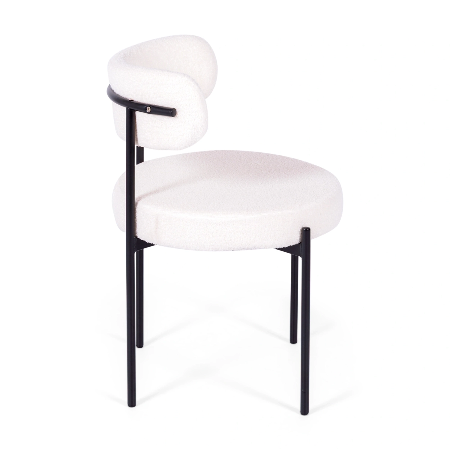 Silla Lenin tapizada en terciopelo – diseño elegante y moderno 🪑