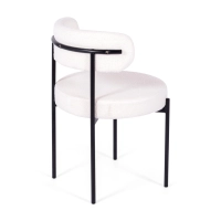 Chaise Lenin recouverte de velours - design élégant et moderne 🪑