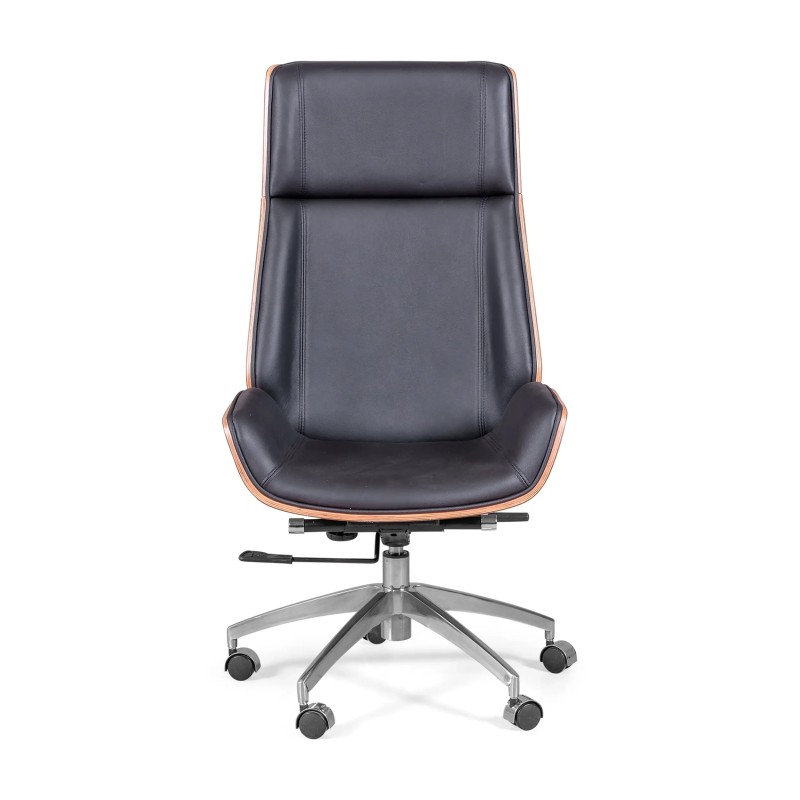 Chaise de bureau nordique - Chaises de bureau en cuir - Meubles design