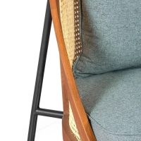 Robin Chair aus natürlichem Rattan - Rattanstühle - Mobelarium