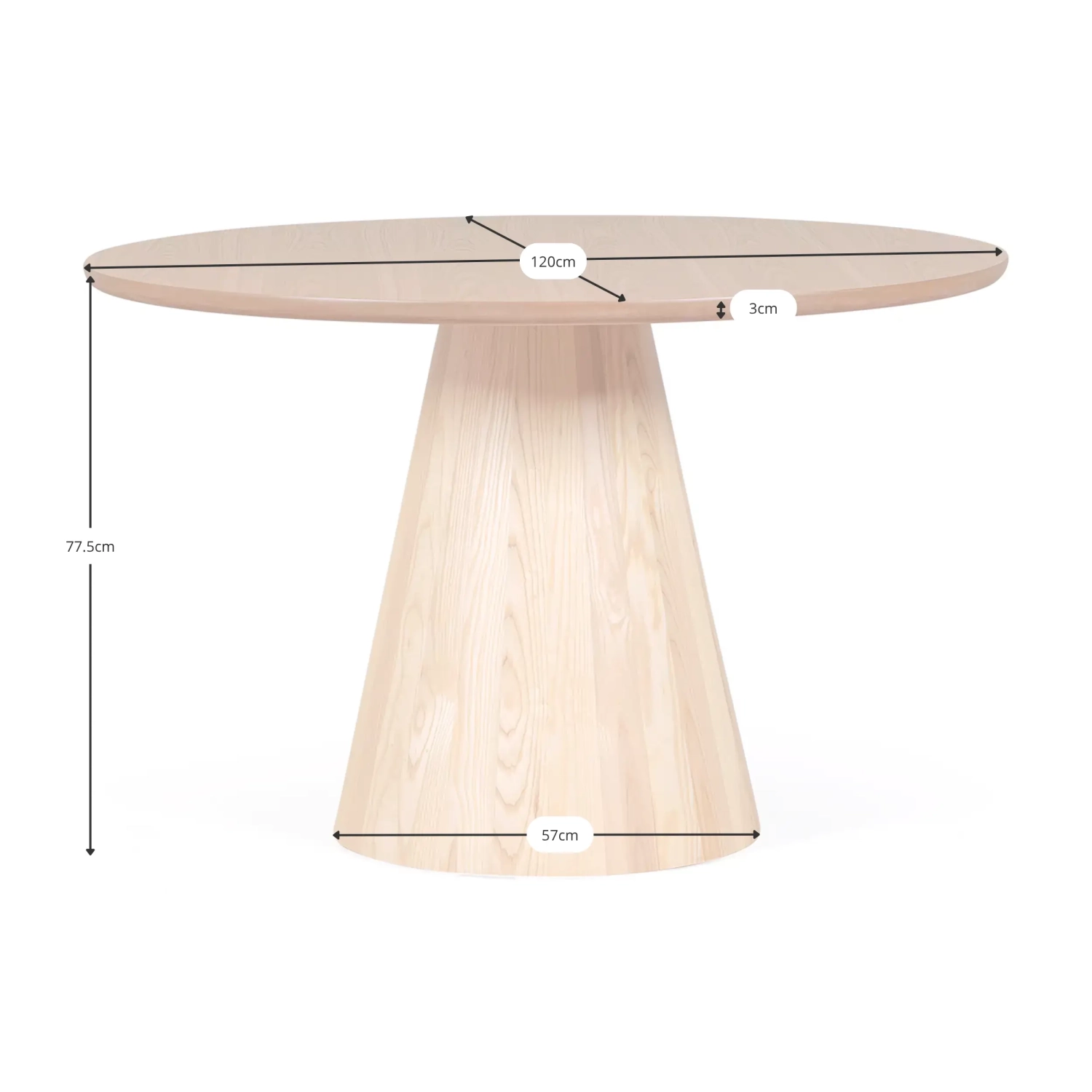 Nest Esstisch - Esstisch aus Holz - - Nest - Esstisch Mobelarium