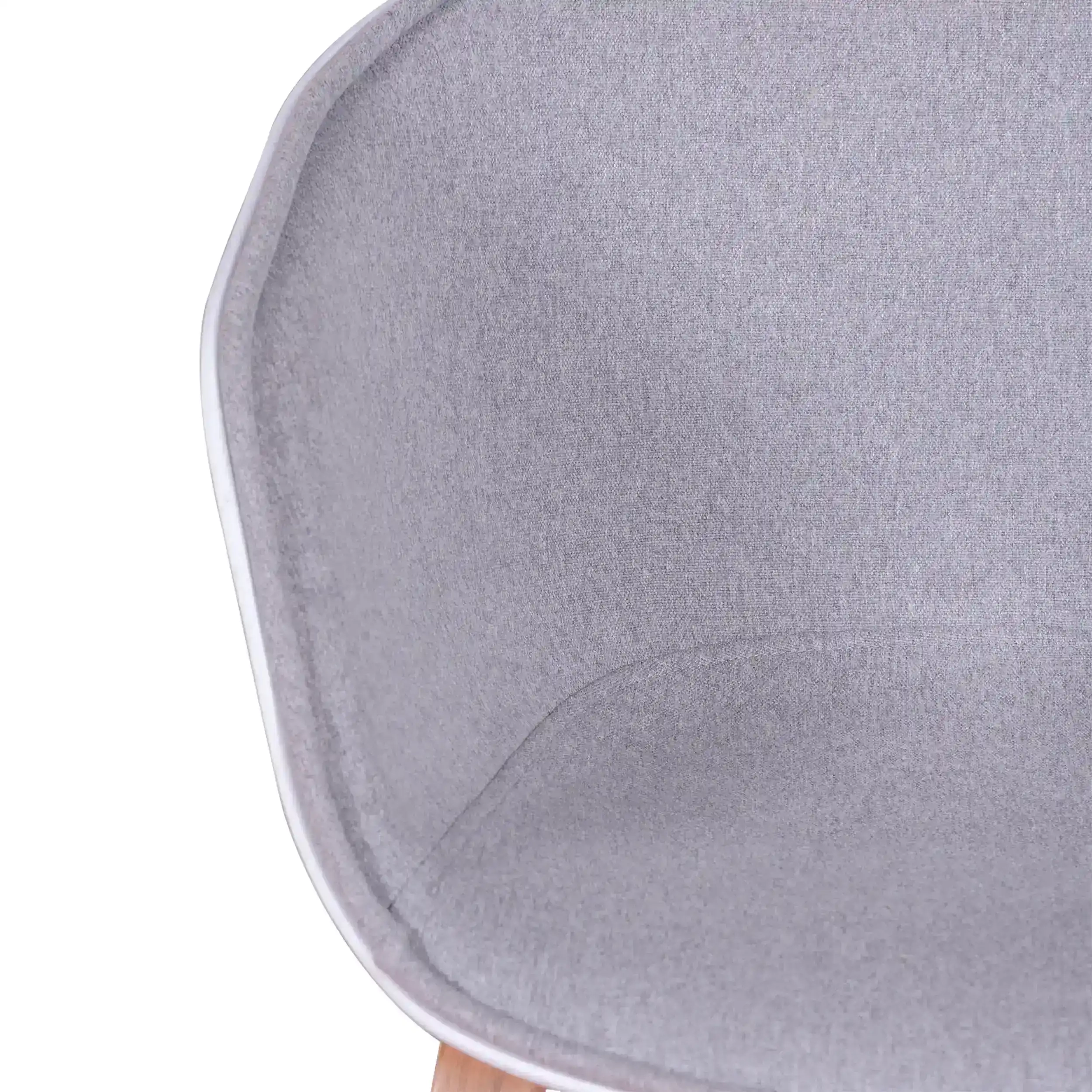 Daxer Duvet Chair gepolstert in Baumwolle - Mobelarium