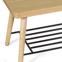 Bristol Beechwood Bench Skandinavien - Mobelarium