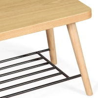 Banco Bristol de Madera de Haya Nórdico - Mueble Design