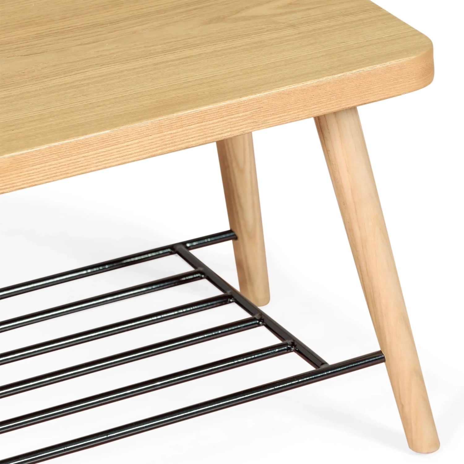 Banco em madeira de faia Bristol Nórdico - Mueble Design