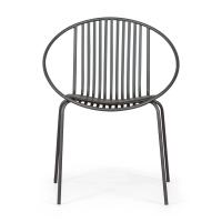 Chaise en métal Bali - Robuste et moderne pour l'intérieur et l'extérieur - - Bali Meubles Concept