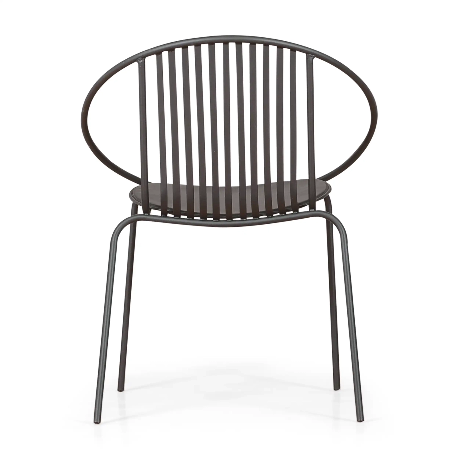 Chaise en métal Bali - Robuste et moderne pour l'intérieur et l'extérieur - - Bali Meubles Concept
