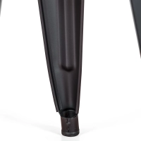 Hocker industriell Bistro 45CM Matt - Industrielle Hocker und Stühle