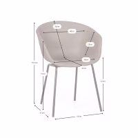 Denver Kunstleder-Polstersessel - Industrielles Design und Komfort