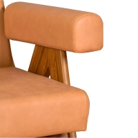 Bekväm loungefåtölj Compass - Retro vintage elegans Mobelarium