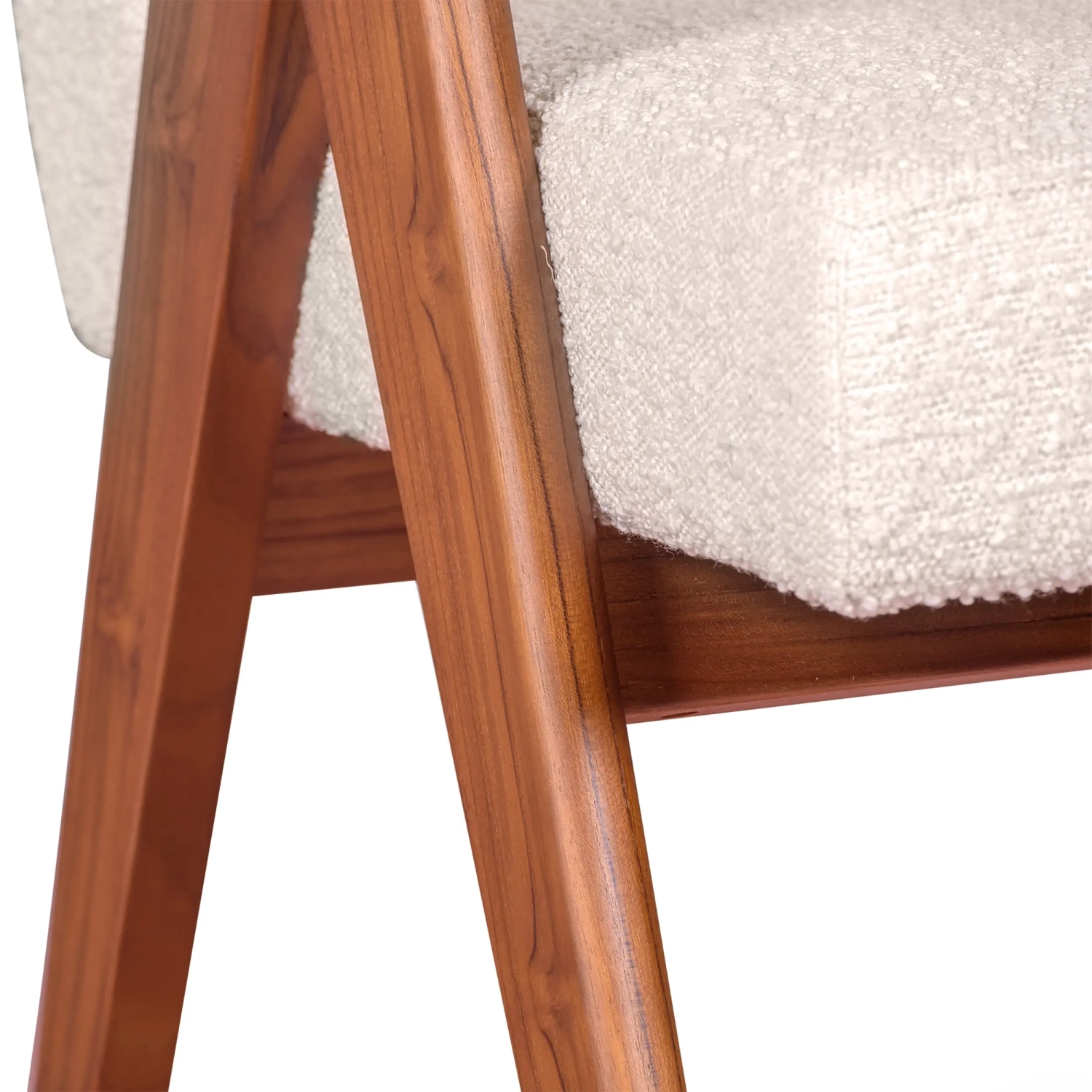 Chair Compass - Vintage Retro Design in Teak Wood - Mueble Design