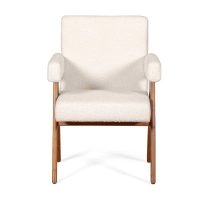 Chaise Compass - Design rétro en bois de teck - Meubles Concept