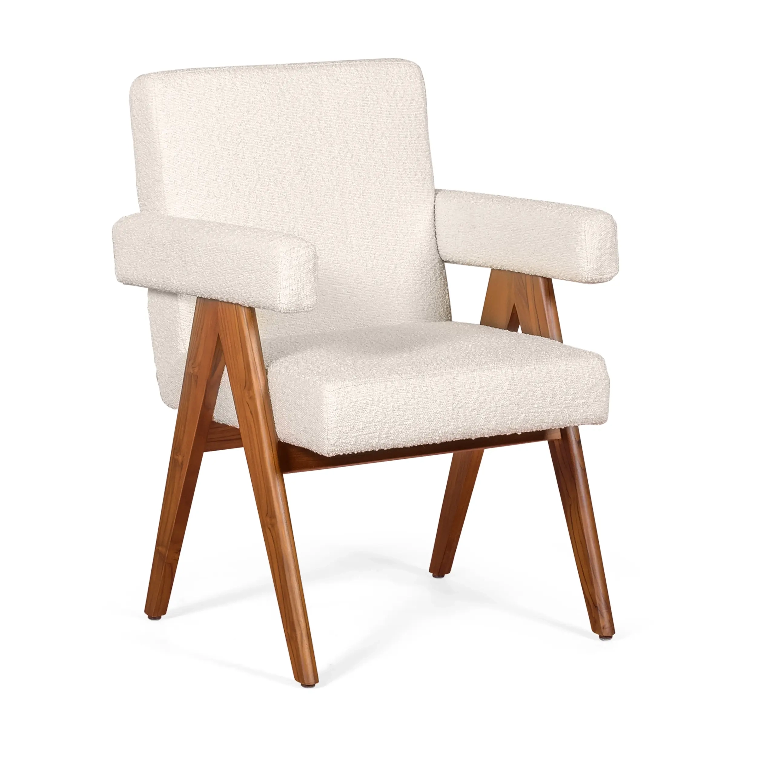 Stuhl Compass - Vintage Retro Design aus Teakholz - Mobelarium