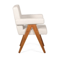 Chair Compass - Vintage Retro Design in Teak Wood - Mobelarium