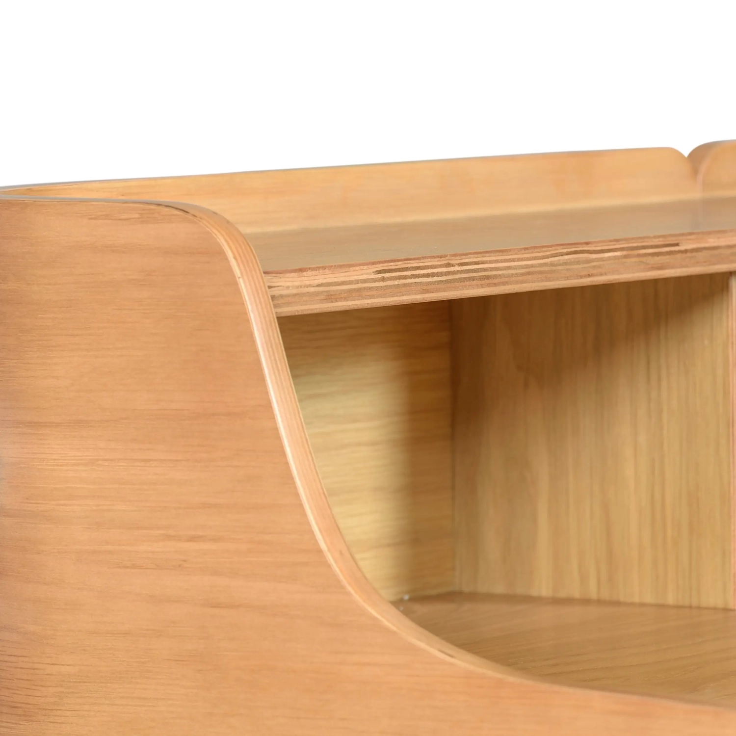 Mesa de secretária Oakland - Madeira de carvalho e design moderno - - Madeira de carvalho e design moderno Mueble Design