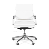 Cadeira de escritório estofada Task Design clássico e conforto moderno