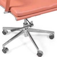 Cadeira de escritório estofada Task Design clássico e conforto moderno