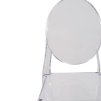 Jäljennös läpinäkyvästä Victoria Ghost -jakkarasta - Mobelarium