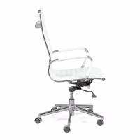 Bürostuhl mit hoher Rückenlehne | Ergonomie und modernes Design in Kunstleder