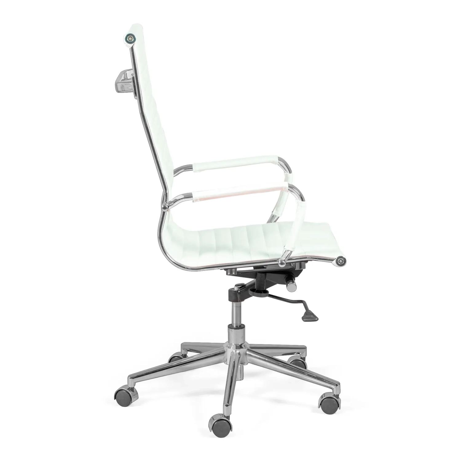 Sedia da ufficio operativa con schienale alto | Ergonomia e design moderno in similpelle