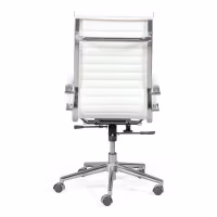 Bürostuhl mit hoher Rückenlehne | Ergonomie und modernes Design in Kunstleder