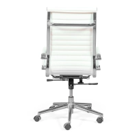 Task high back office chair : Ergonomics and modern design in eco-leather