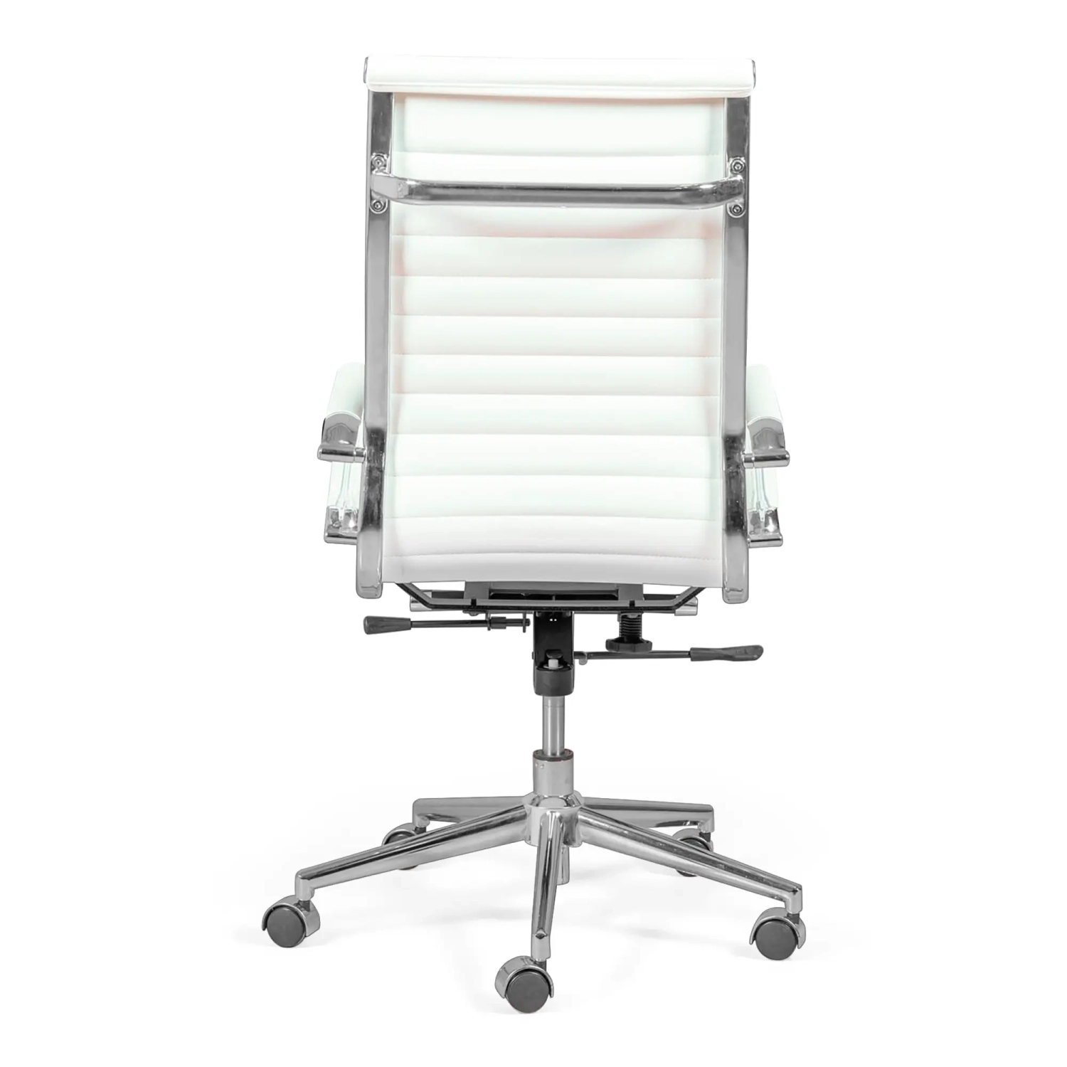 Toimistotuoli korkealla selkänojalla | Ergonomia ja moderni muotoilu keinonahkaa