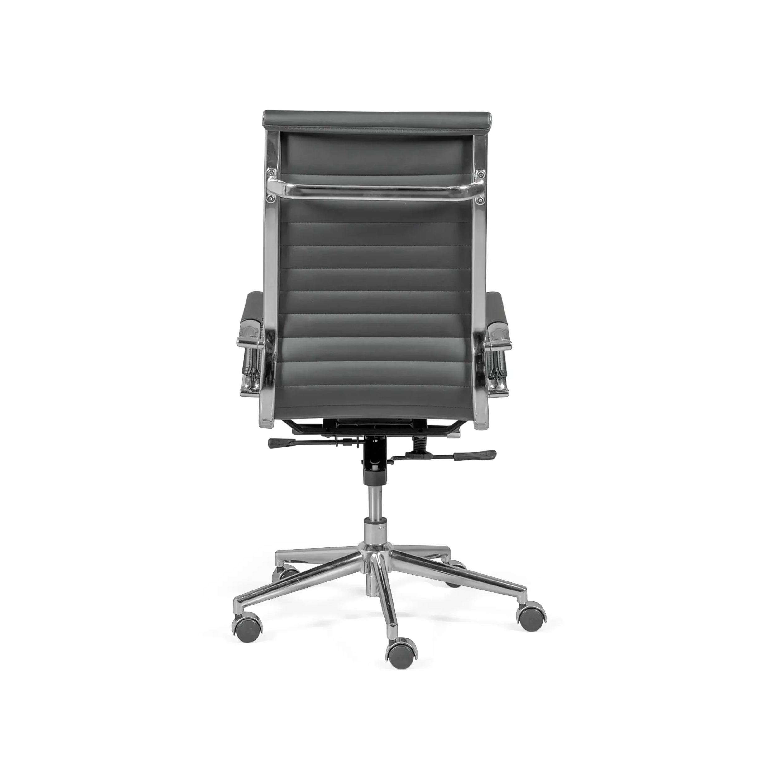 Pracovní kancelářská židle s vysokým opěradlem | Ergonomie a moderní design v imitaci kůže