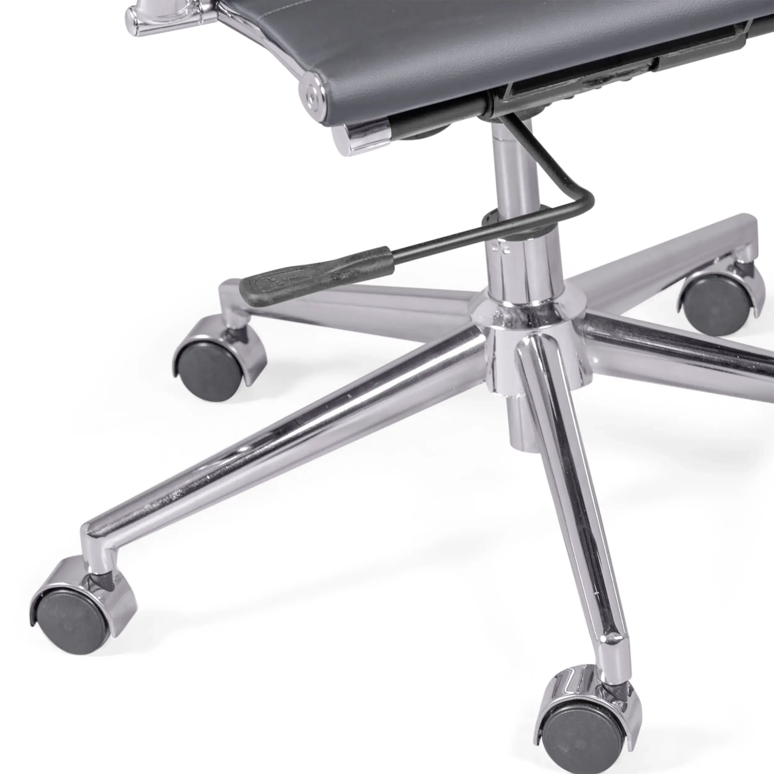 Bureaustoel met hoge rugleuning | Ergonomie en modern ontwerp in kunstleer