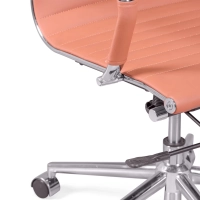 Silla de oficina Task respaldo alto | Ergonomía y diseño moderno en polipiel