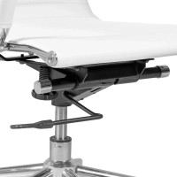 Silla de oficina Task respaldo alto | Ergonomía y diseño moderno en polipiel
