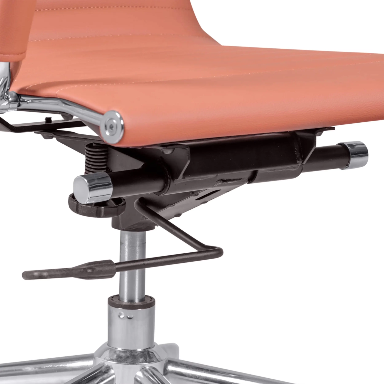 Silla de oficina Task respaldo alto | Ergonomía y diseño moderno en polipiel
