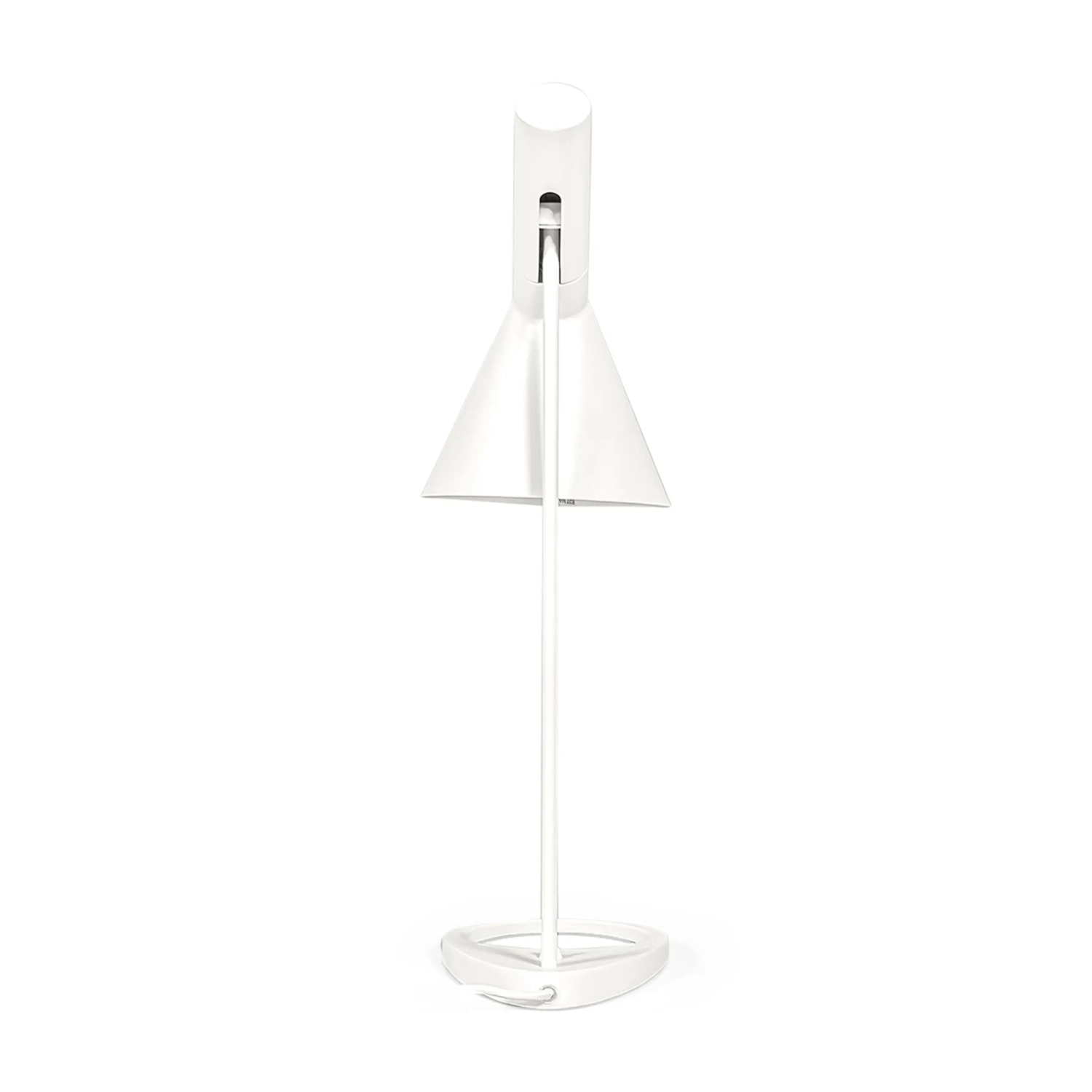 Lampa stołowa Jhon | Stalowy design inspirowany Arne Jacobsenem