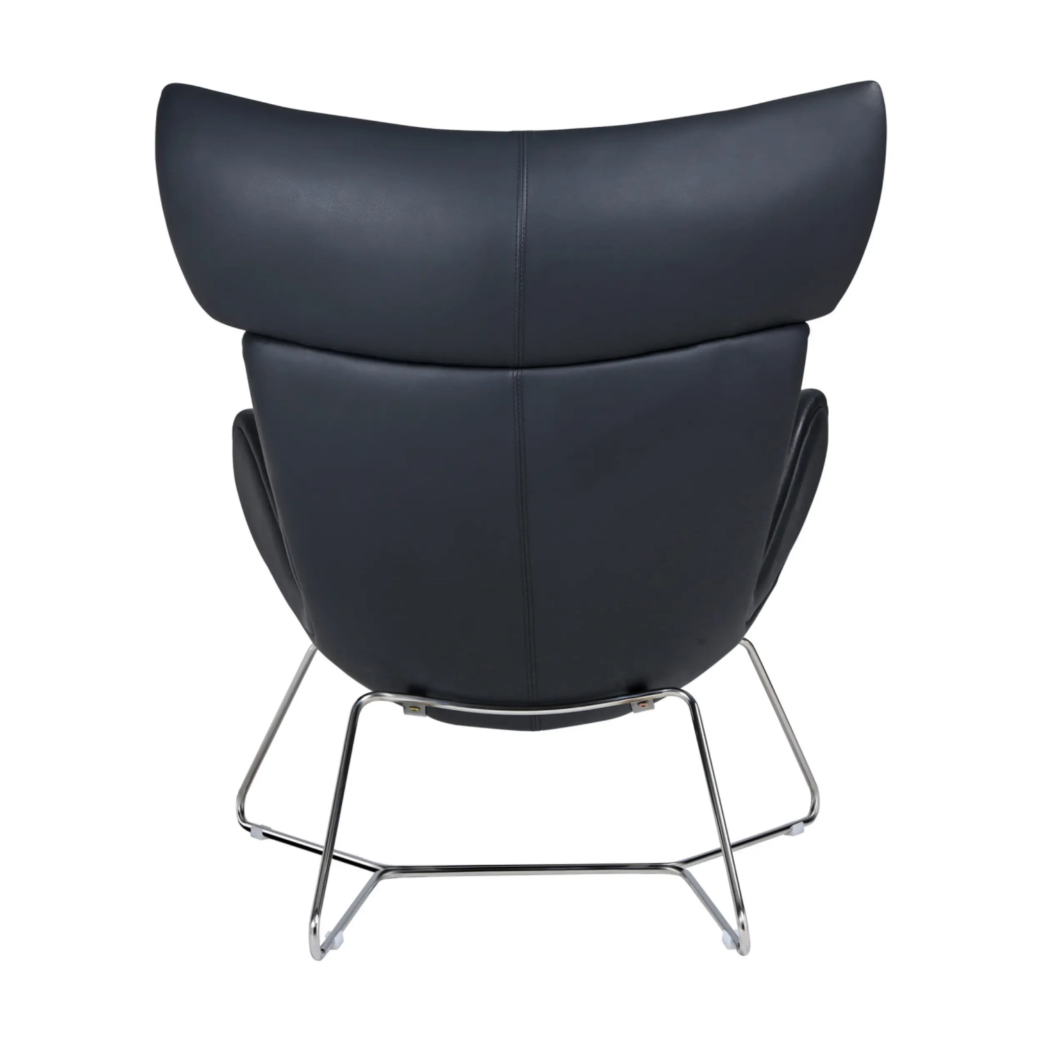 Emola Stoel in Italiaans leder : Moderne fauteuil in eersteklas design