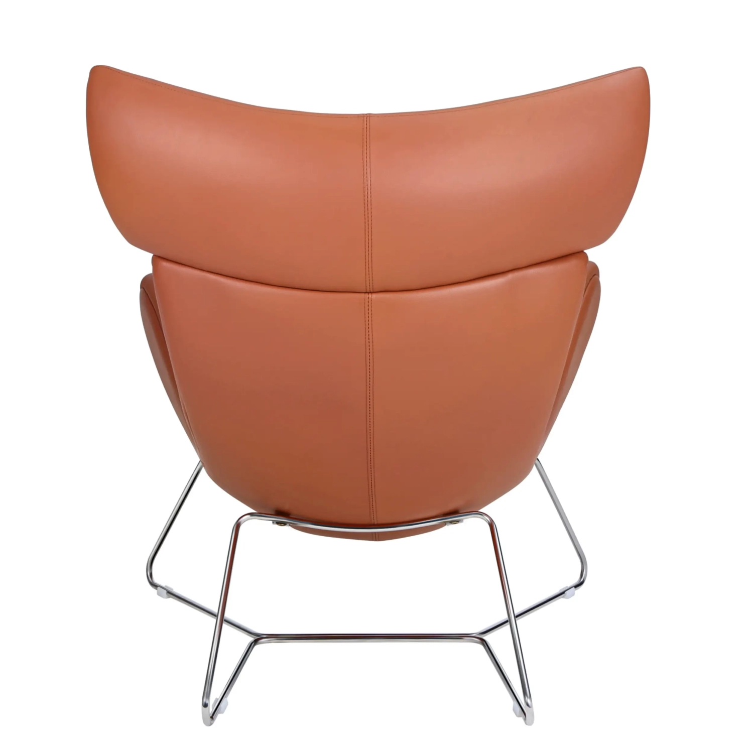 Emola Stoel in Italiaans leder : Moderne fauteuil in eersteklas design