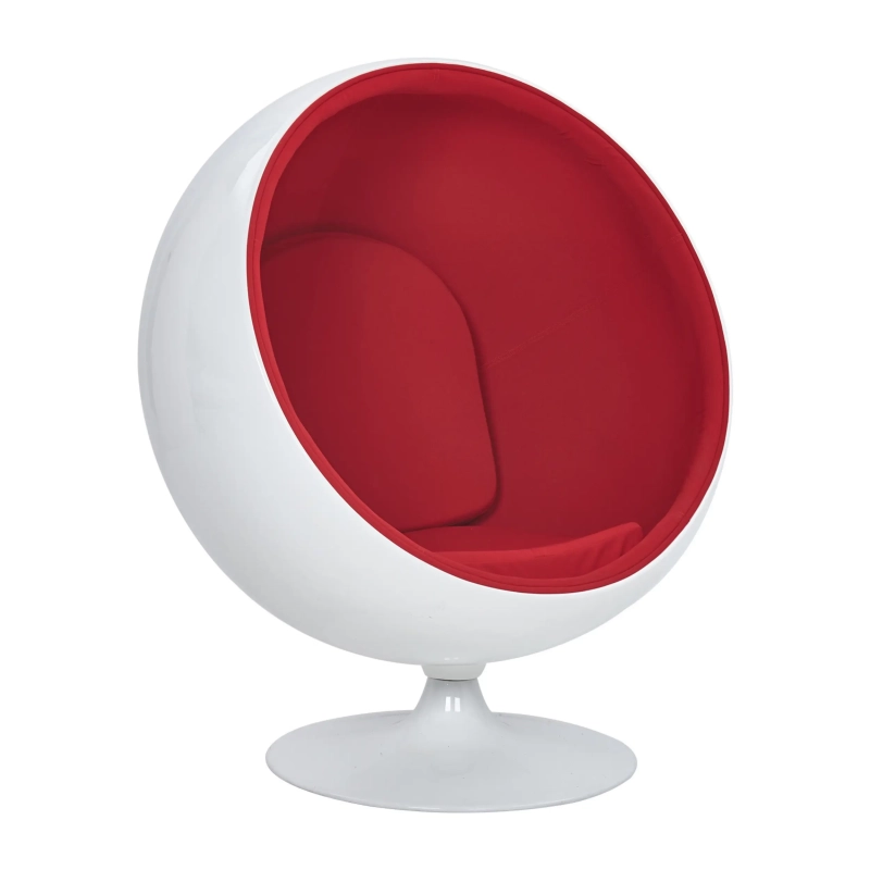 Replica Ball Chair in Cashmere - Modern Armchairs - Mueble Design