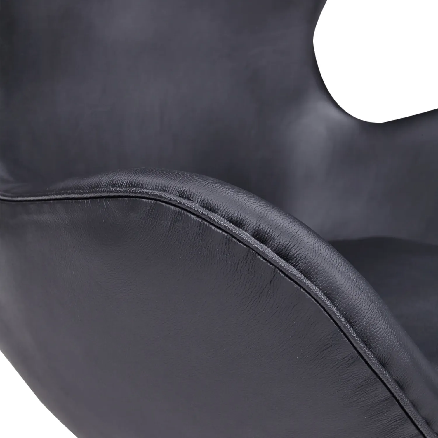 Egg Chair Leder Inspiration - Modern Sessel Premium - Mobelarium