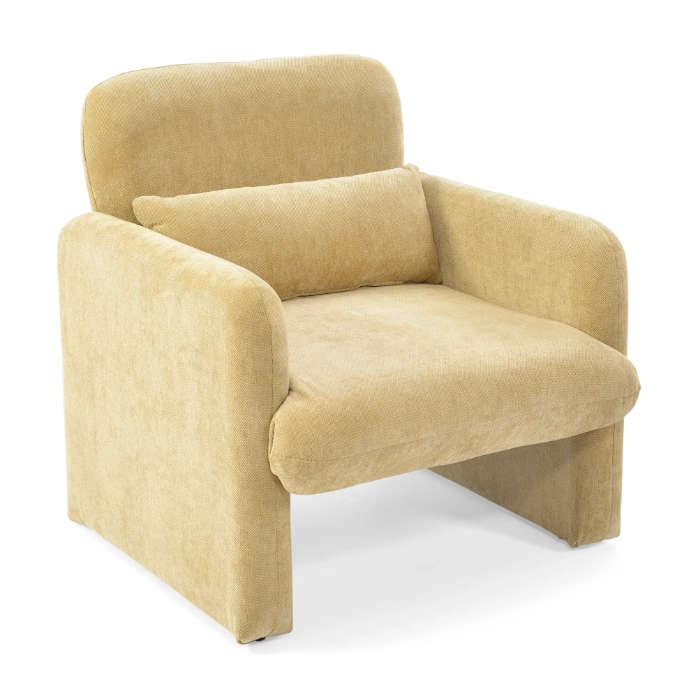 Bristol minimalistische gestoffeerde fauteuil bekleed met schuim met hoge dichtheid
