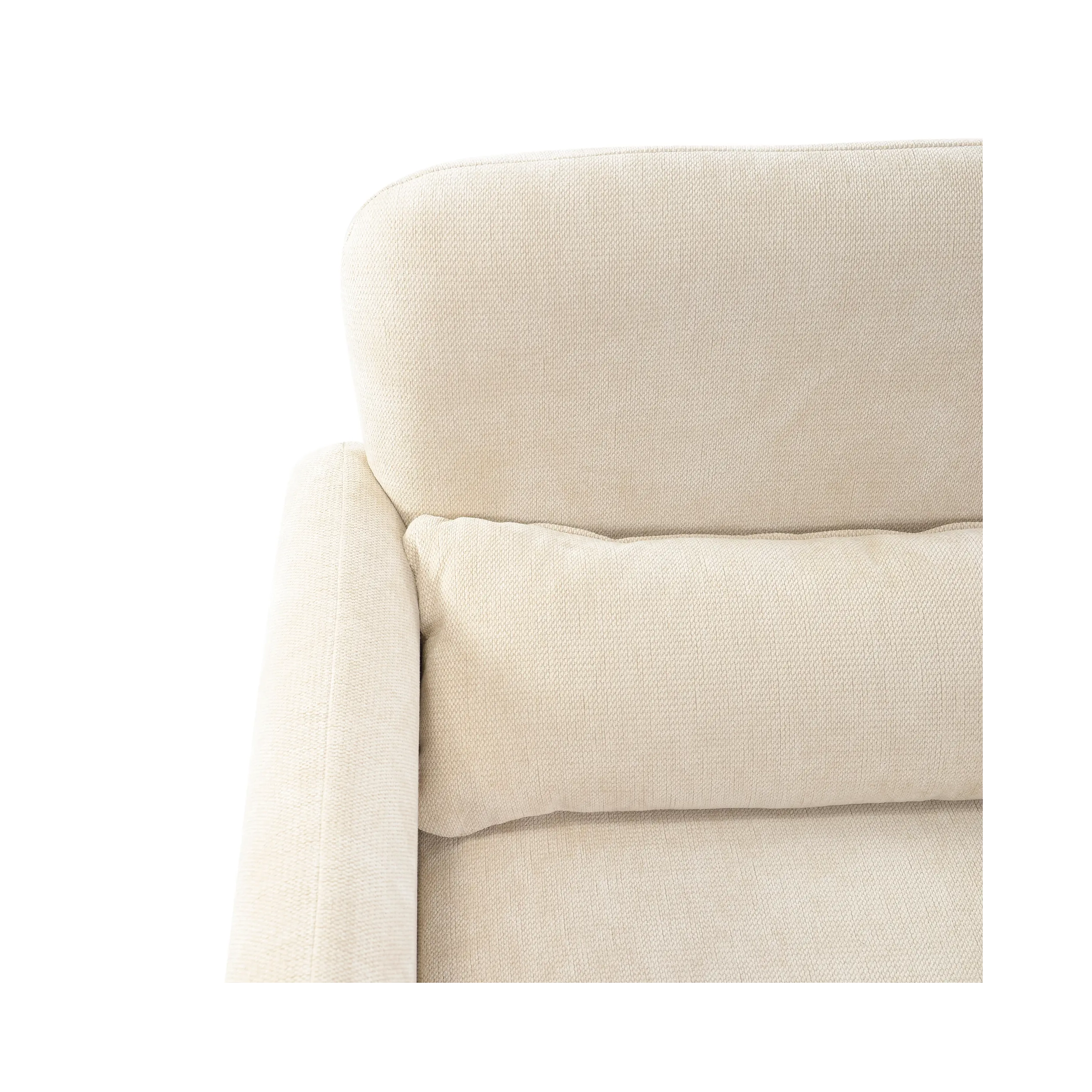 Bristol minimalistische gestoffeerde fauteuil bekleed met schuim met hoge dichtheid