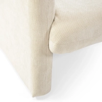 Bristol minimalistische gestoffeerde fauteuil bekleed met schuim met hoge dichtheid