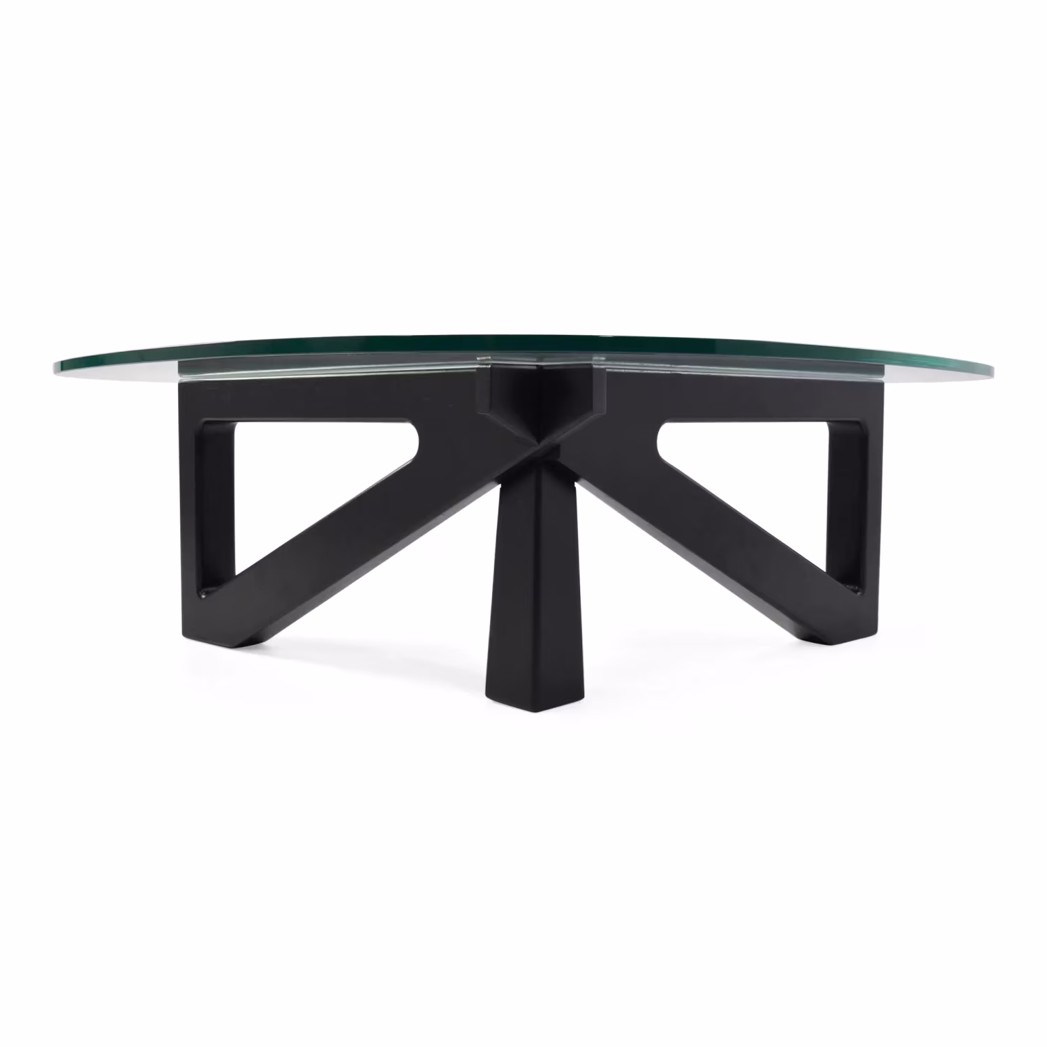 Design salontafel van gehard glas - Nodda