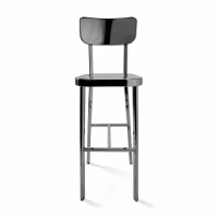 Hocker edelstahl verchromt hoch - Delawere