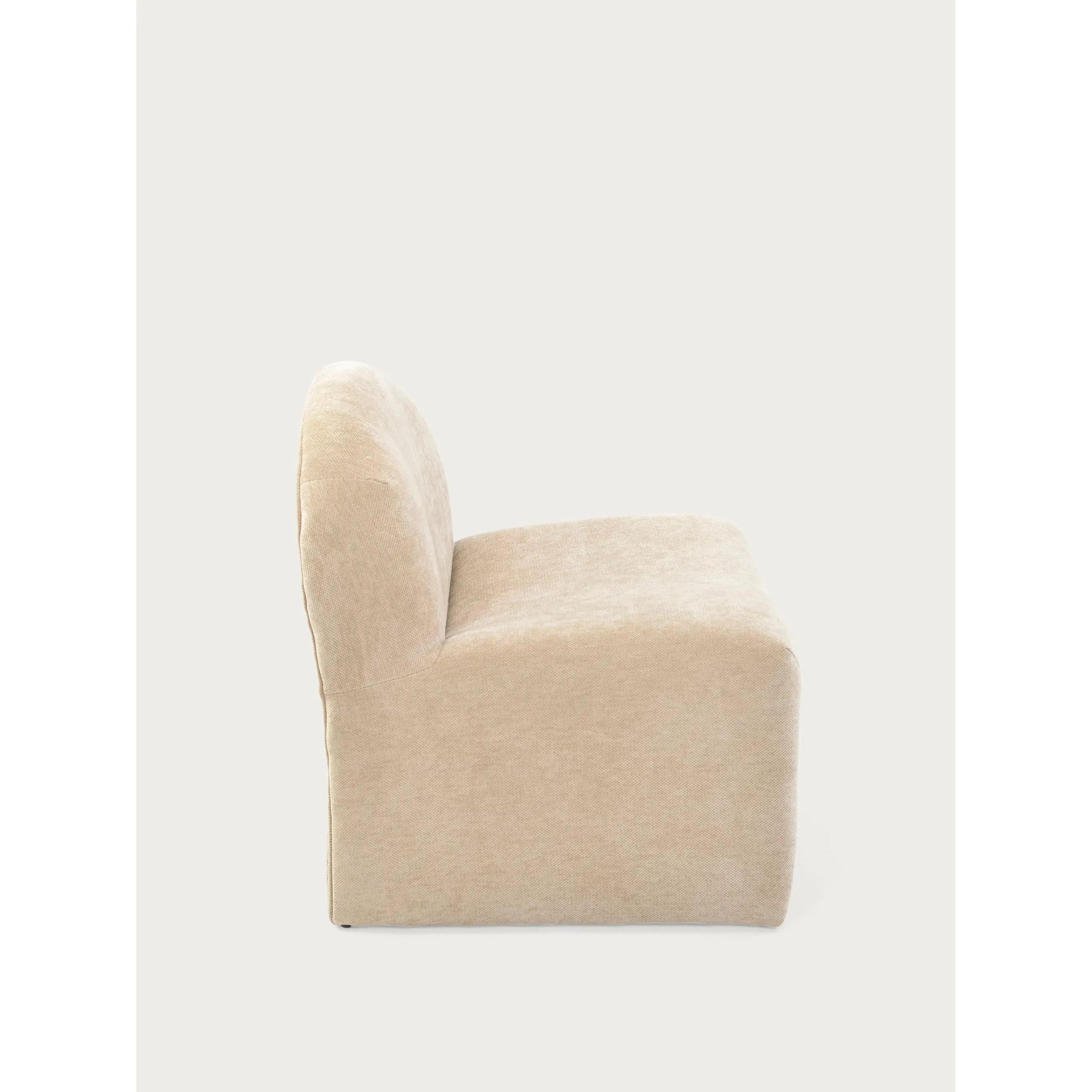 Pehmustettu design nojatuoli Basel, minimalistinen ja mukava tyyli