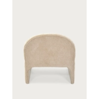 Pehmustettu design nojatuoli Basel, minimalistinen ja mukava tyyli