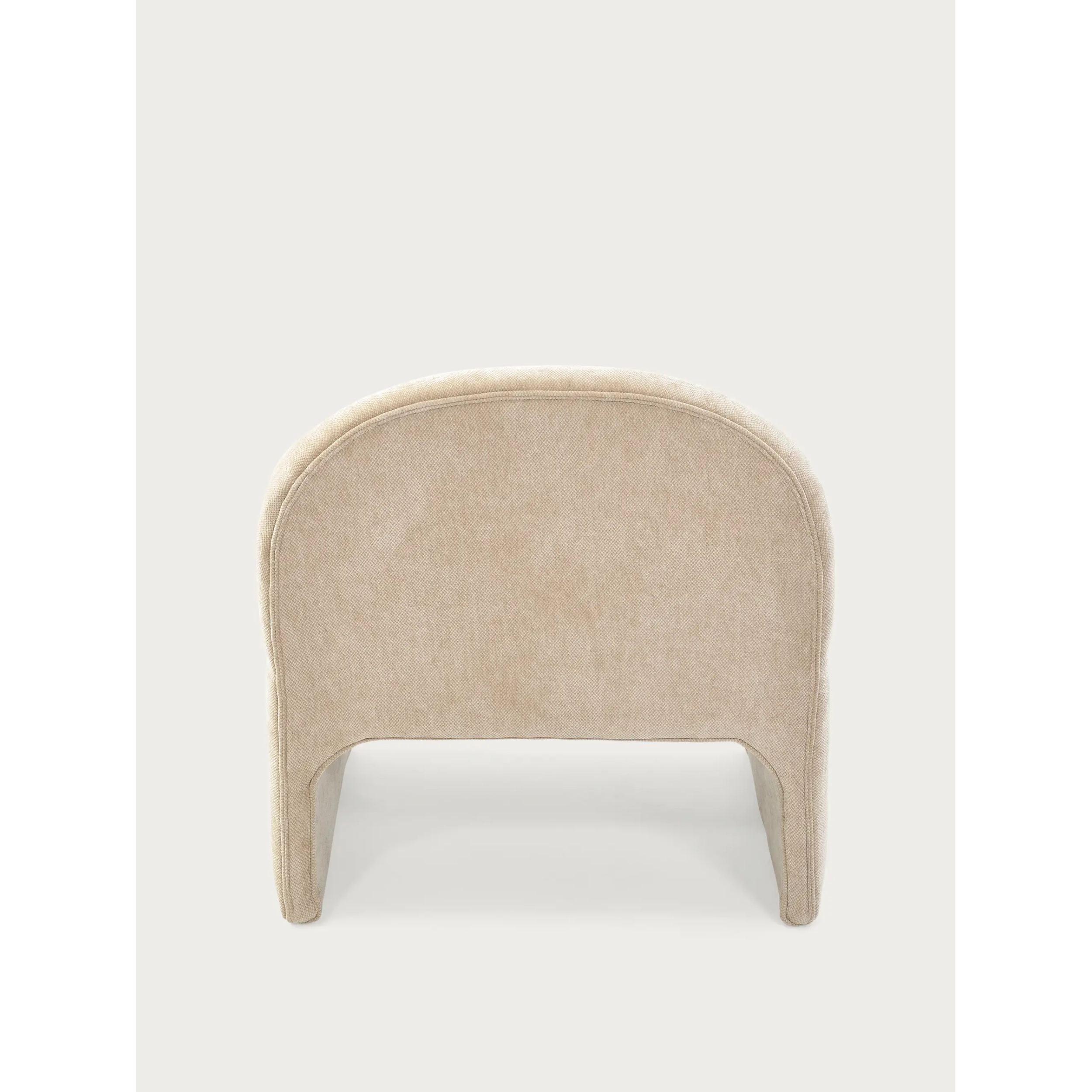 Designerski fotel tapicerowany Basel, minimalistyczny i wygodny styl