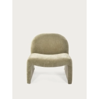Gestoffeerde design fauteuil Basel, minimalistische en comfortabele stijl