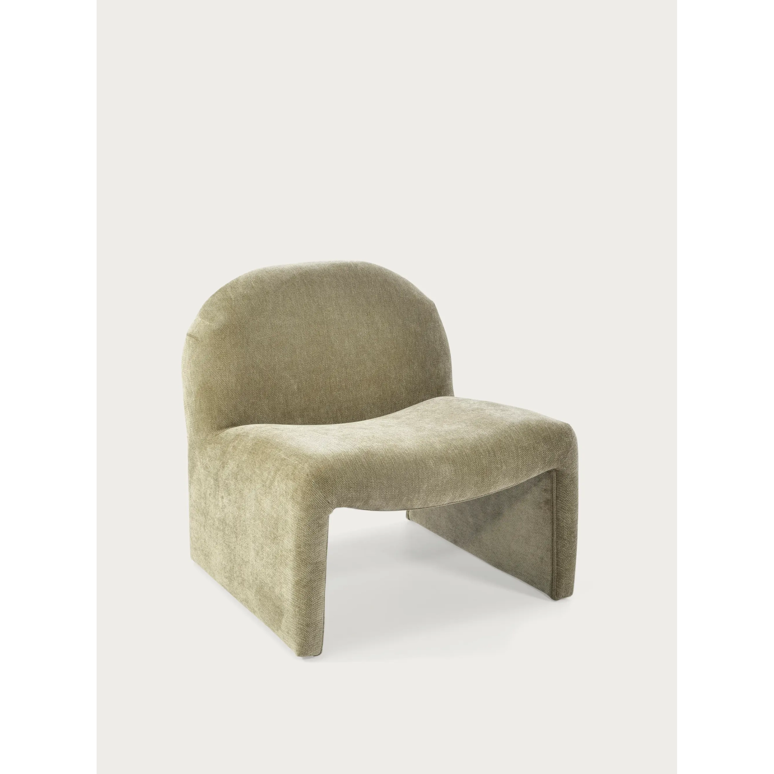 Pehmustettu design nojatuoli Basel, minimalistinen ja mukava tyyli