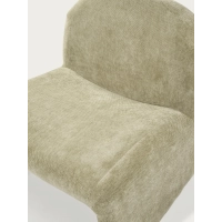 Designerski fotel tapicerowany Basel, minimalistyczny i wygodny styl