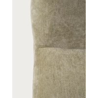 Gestoffeerde design fauteuil Basel, minimalistische en comfortabele stijl