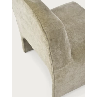 Gestoffeerde design fauteuil Basel, minimalistische en comfortabele stijl